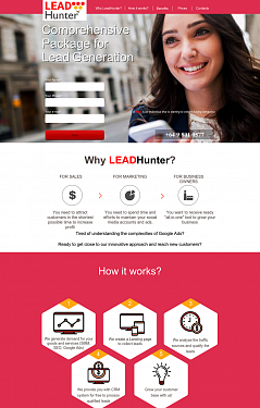 Landing Page Design - Start