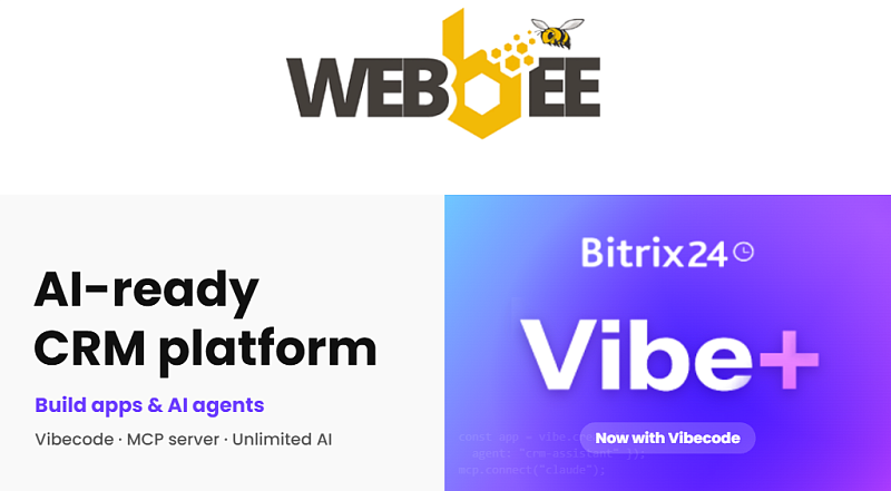 Bitrix24 Cloud Professional Vibe+ (Cloud Edition / 100 Users). Monthly Subscription